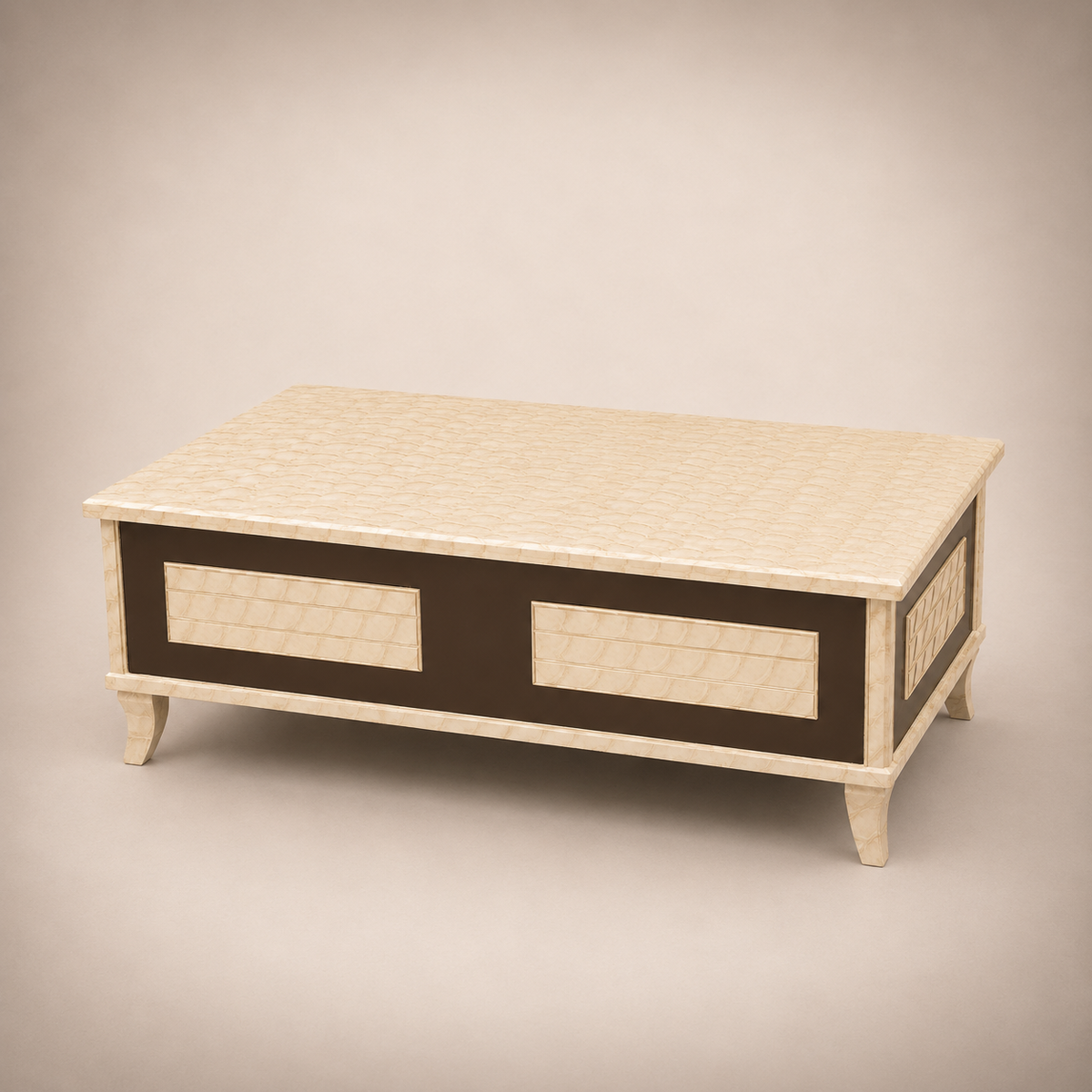 KK Kikar-Wood Upholstered Sofa Set